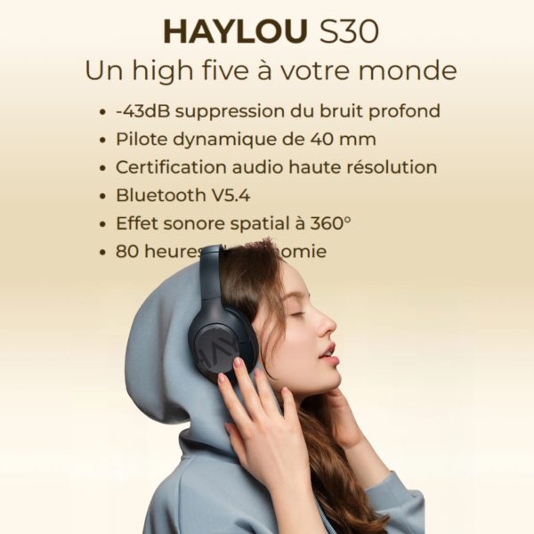 Casque Haylou S30 (Pro) – Image 6