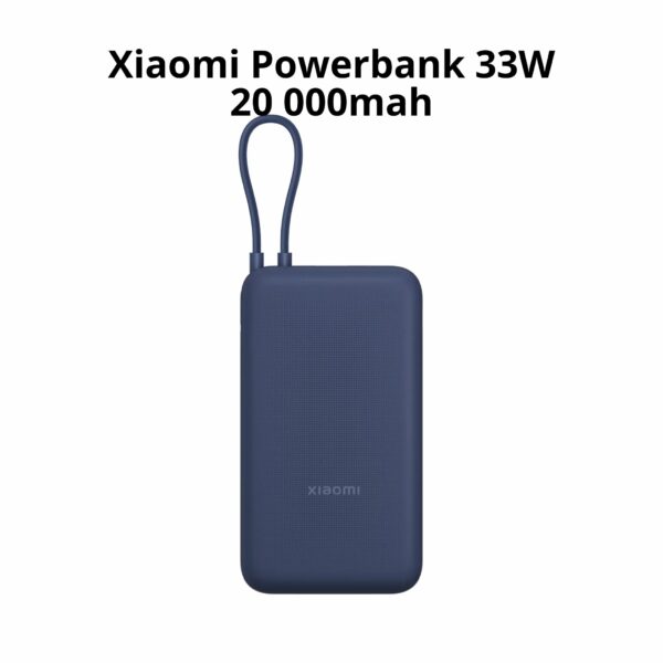 Xiaomi 33W Power Bank 20000mah (Câble Intégré) – Image 2