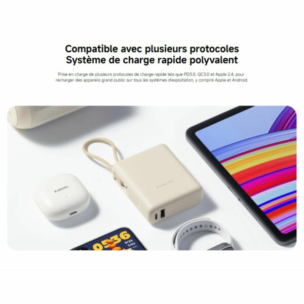 Xiaomi 33W Powerbank 10000mah (Câble Intégré) – Image 11