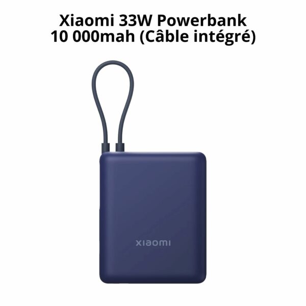 Xiaomi 33W Powerbank 10000mah (Câble Intégré) – Image 4