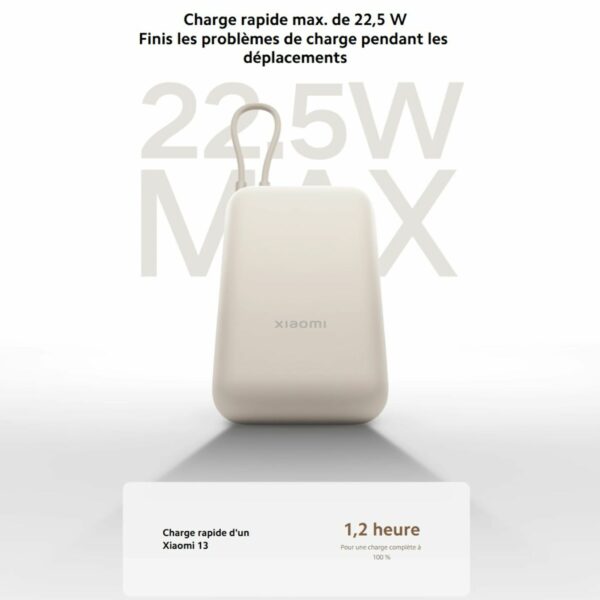 Xiaomi Powerbank 10000mah (Câble Intégré) – Image 8