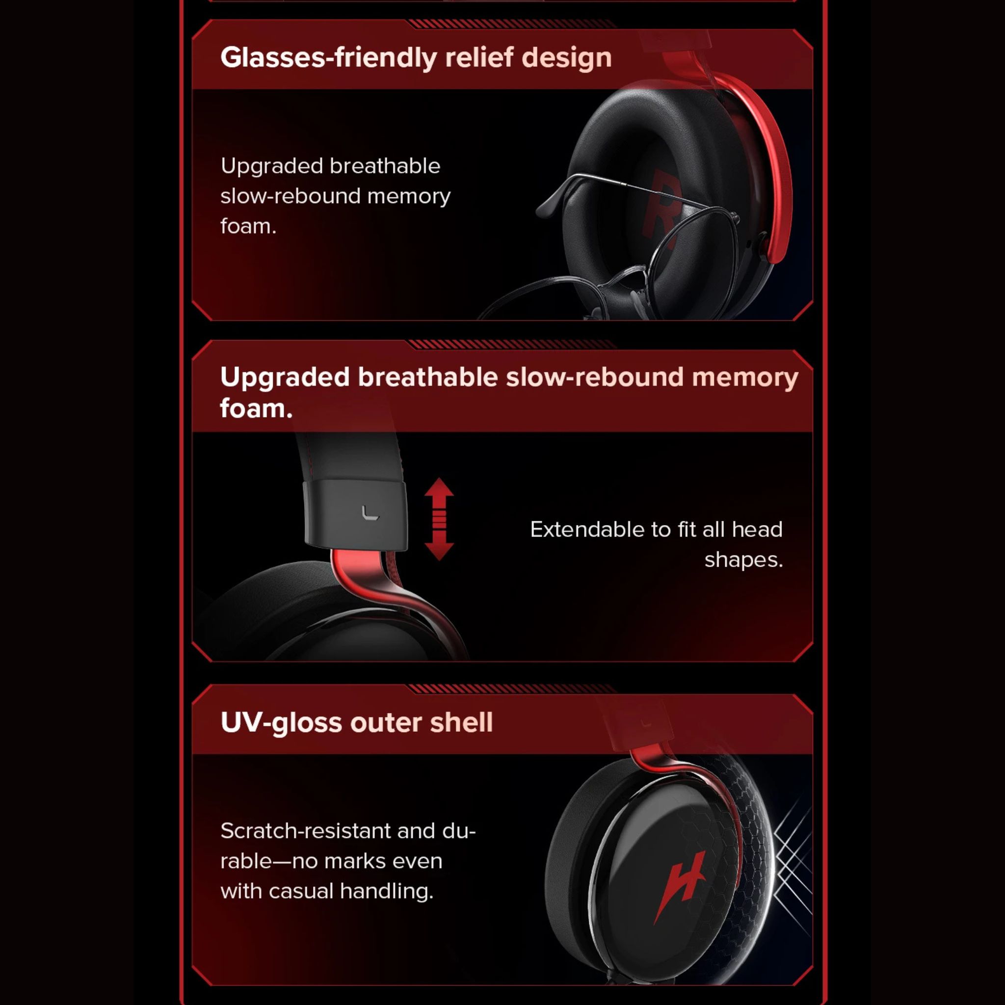 Casque Gamer Haylou HexStorm G1 – Image 12