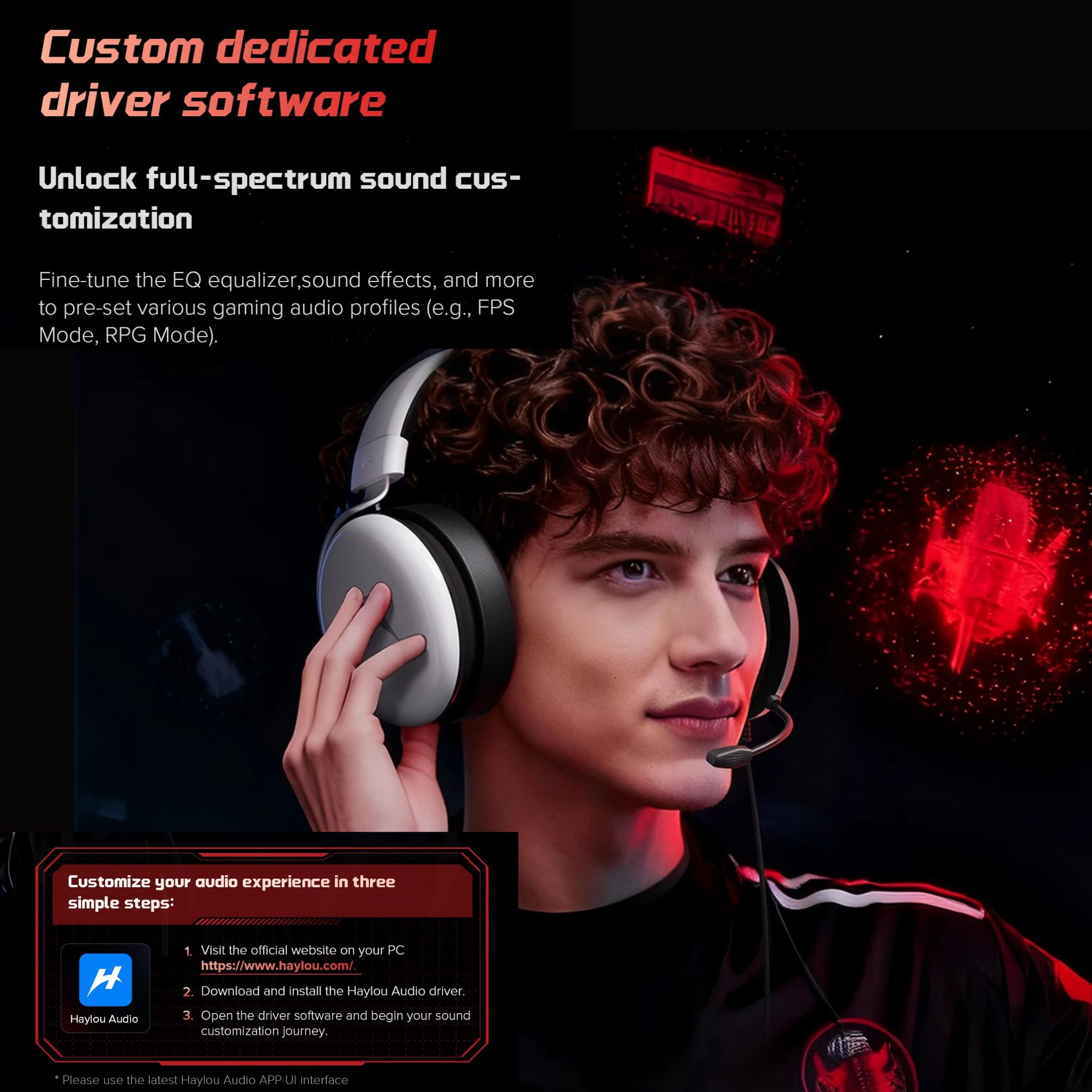 Casque Gamer Haylou HexStorm G1 – Image 8