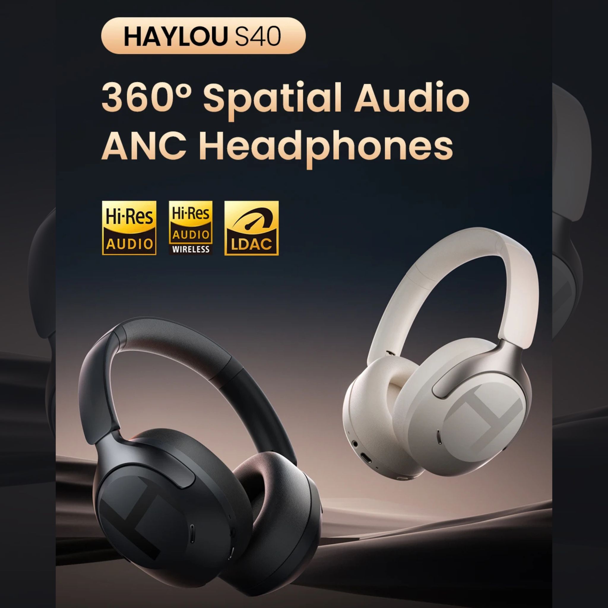 Casque Haylou S40 avec ANC réduction de bruit – Image 6