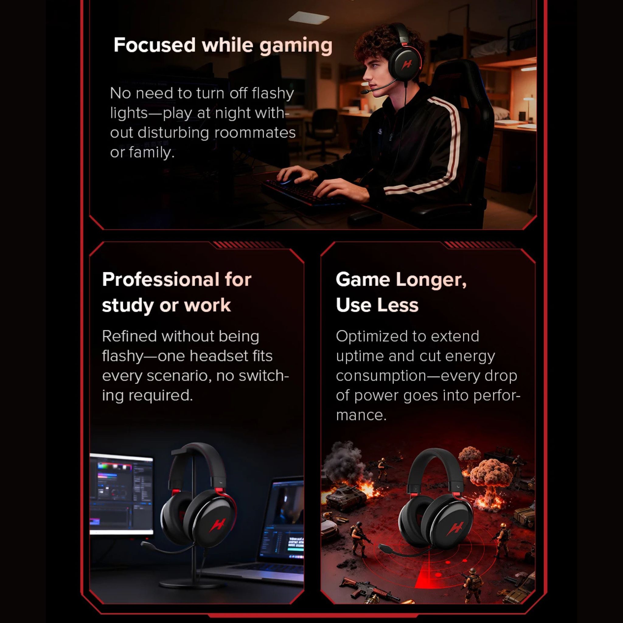 Casque Gamer Haylou HexStorm G1 – Image 17